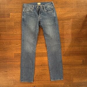 J. Crew Men's 484 Slim Fit Blue Jeans